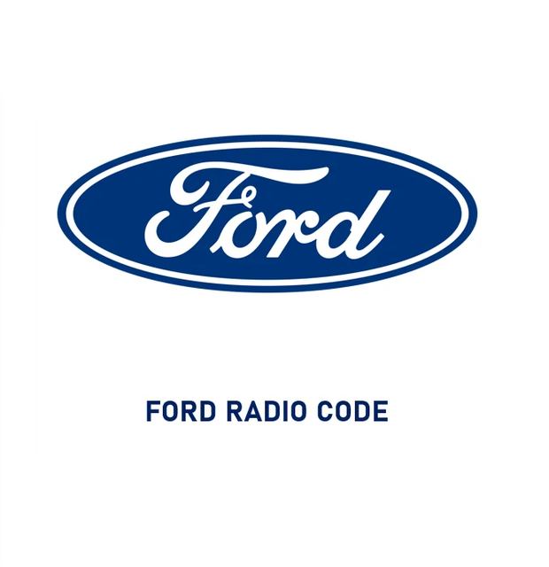 Ford radio code
